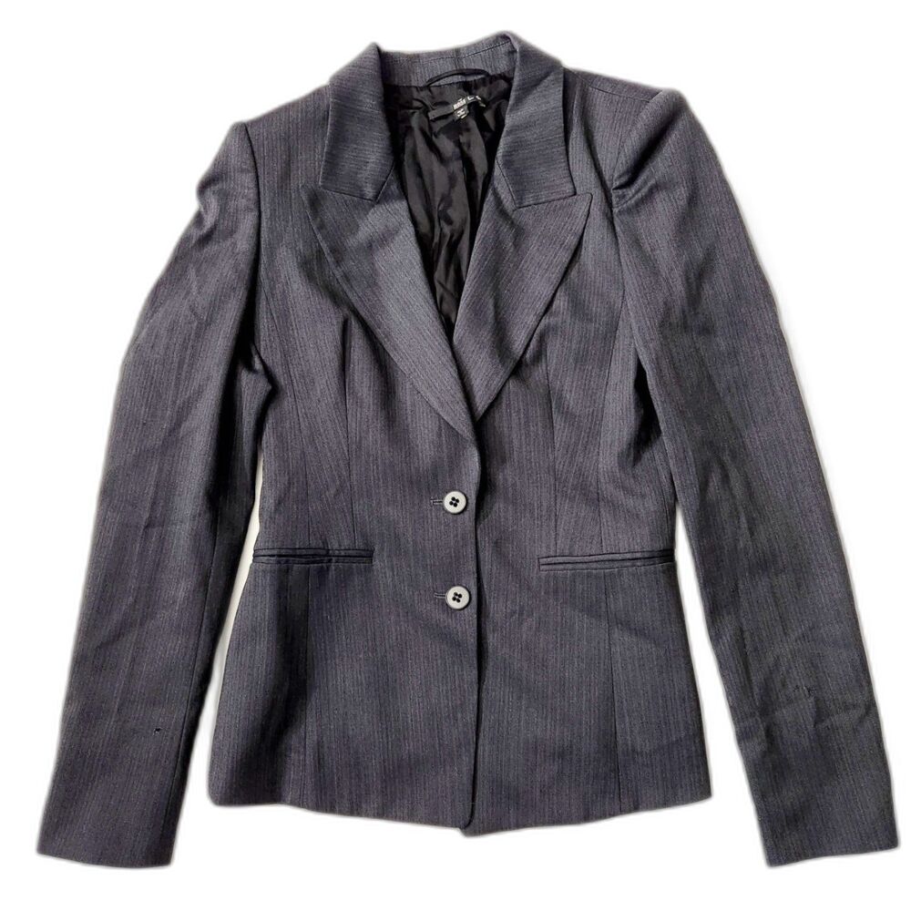 Hugo Boss Women’s Blazer – Dark Gray, Size US 2